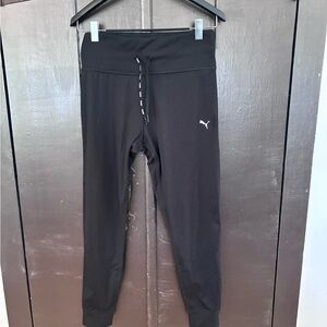 Puma Black Women’s Jogger Pants with Logo